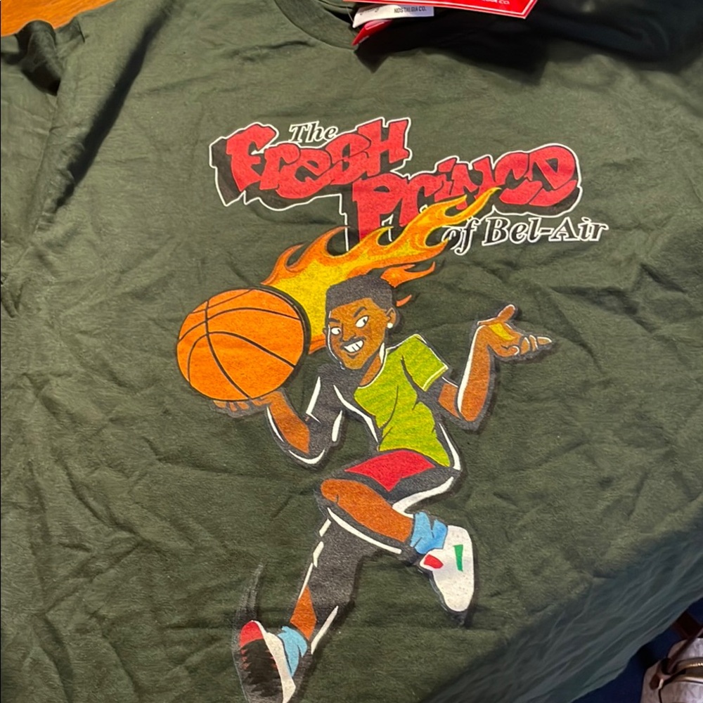 Fresh Prince of Bel-Air Kids Green T-Shirt